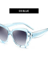 Trend Women Irregular Frame All-match Fashion Sunglasses Metal Hinge Electroplating Technology