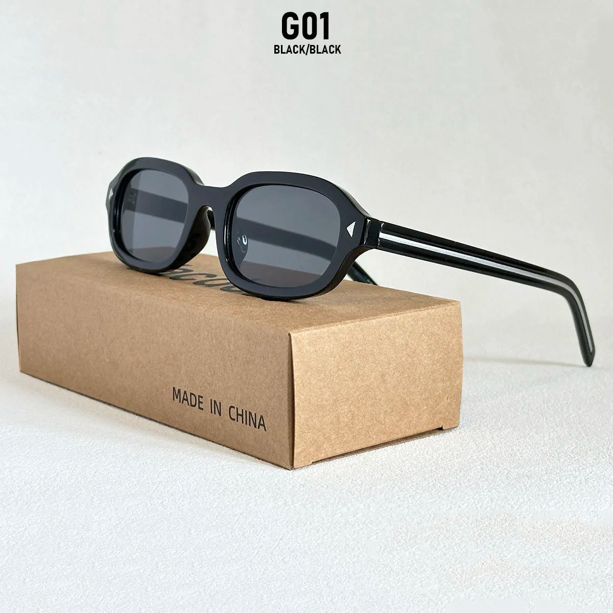 Oval Fashion Sunglasses With UV400 Protection