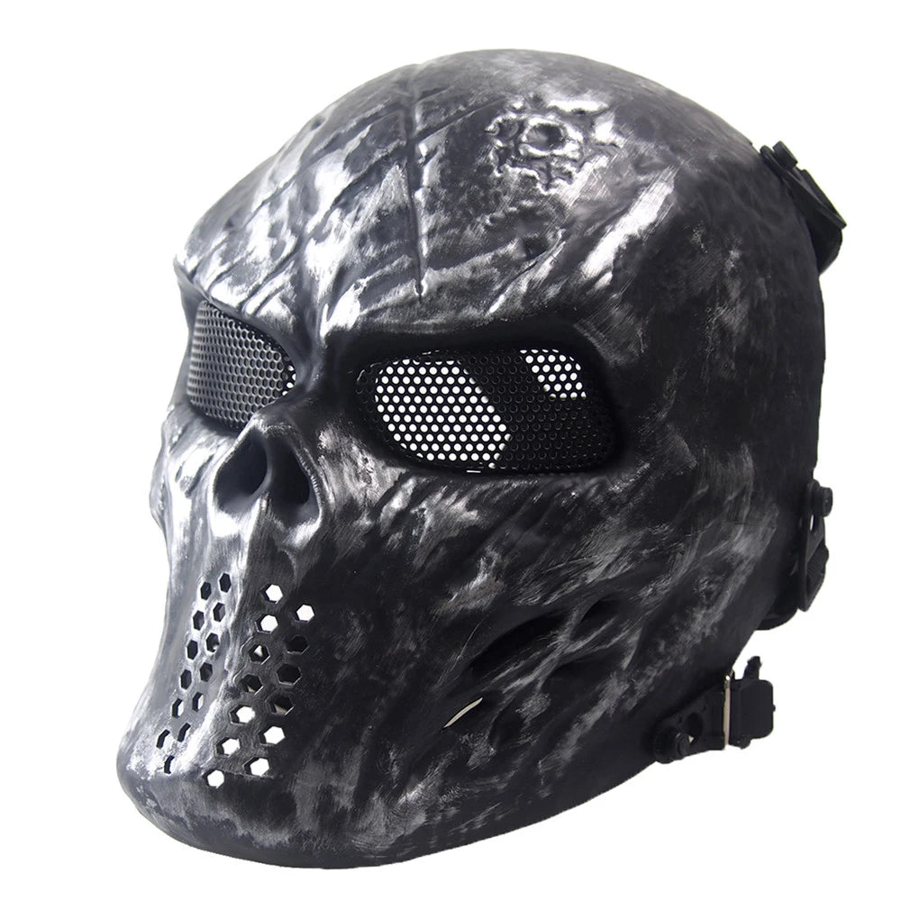 Tactical Full Face Protective Mask Halloween Masquerade War Game Shooting Equipment Hunting Airsoft Paintball Masks