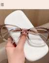 Retro Cat Eye Butterfly Eyewear Ultra light TR90 Spectacle Optical Prescription Frames Specs For Women