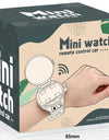 Children's Watch Remote Control Car Electric Alloy Mini Watch Car Parent Child Interaction 2.4G Remote Control Racing Toy Gift