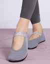 Indoor Fitness Non-slip Soft-soled Yoga Shoes Women's Rope Jumping Mute Stretching Pilates Training Shoes