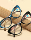 Cat Eye Reading Glasses Anti Blue Light Eyewear Design Trend Elderly Reading Books Computer Eyeglasses