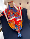 Square Women Scarves Silk Office Ladies Hair Neck Bandanna Headband Foulard Headcloth Muslim Headscarf Female muffler