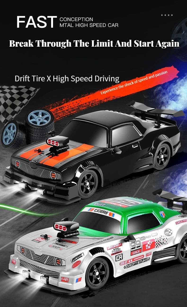 AE86 Remote Control CAR Racing Vehicle Toys For Children 1:16 4WD 2.4G High Speed GTR RC Electric Drift Cars Children Toys Gift