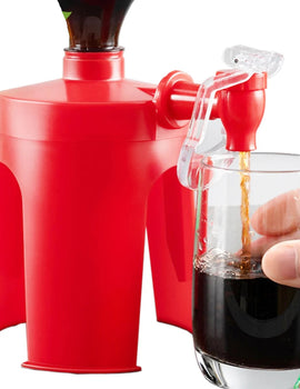 Lemonade Soda Dispenser Bottle Coke Inverted Carbonated Beverage Upside Down Drinking Water Dispense Machine Party Gadget