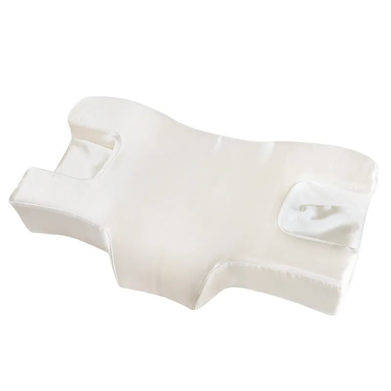 New Sleeping Beauty Pillow Satin Anti-Wrinkle Neck Protection Sleep Memory Foam Pillow Comfortable Soft Skin Care Bedding Pillow