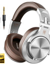 A71 Wired Headphones For Computer Phone With Mic Over Ear Stereo Hi-Res Headset Studio Headphone For Recording Monitor