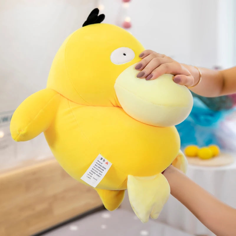 Psyduck Plush Stuffed Animal Lying Down Soft Pillow