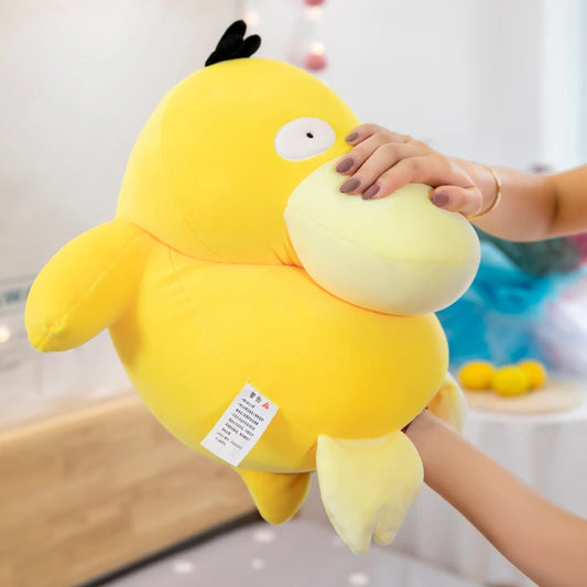 Psyduck Plush Stuffed Animal Lying Down Soft Pillow