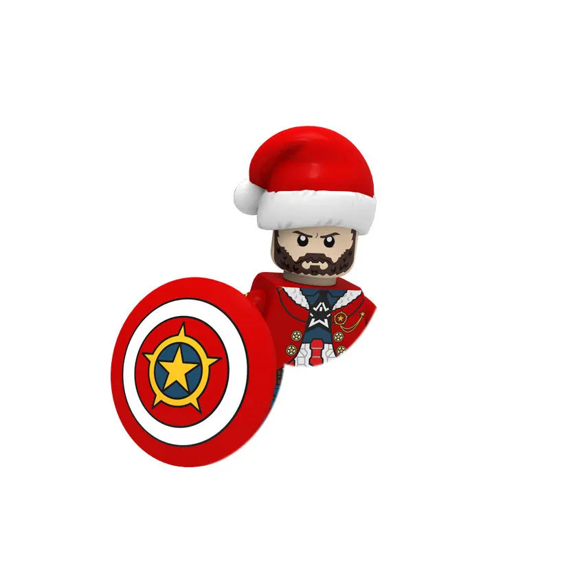 Movie Christmas Halloween Assemble Building Blocks Brick Mini Action Figure Character Figurine Brick Toys Birthday Gift