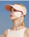 Summer Ice Silk Mask Breathable Face Mask Sunscreen Face Scarf Sunscreen Eye Patches Face Scarves Solid Color Face Cover Sports