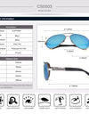 Pilot Polarized Sunglasses Men Polarized Safety Driving Sun Glasses
