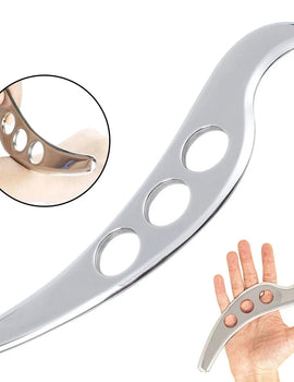 Stainless Steel Gua Sha Guasha Plate Massager Tool Scraper Physical Therapy Loose Muscle Meridian Massage Machine Spa Board Tool