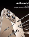 Case For iPhone 16 Pro Max Case Transparent PC Anti-Yellow Material Lens Protection Cover For iPhone 16 Pro 16 Plus Case
