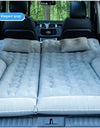 Portable Dual-Use Inflatable Bed For Car Travel Off-Road SUV Rear Seat Flocking Multi-Functional Comfortable Mattress
