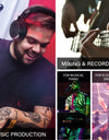 Studio Pro DJ Headphone Over Ear 50mm Drivers HIFI Wired Headset Professional Monitor DJ Headphones With Mic For Phone