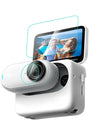 2 in 1 Film for Insta360 GO 3 Screen and Lens Tempered Glass Film