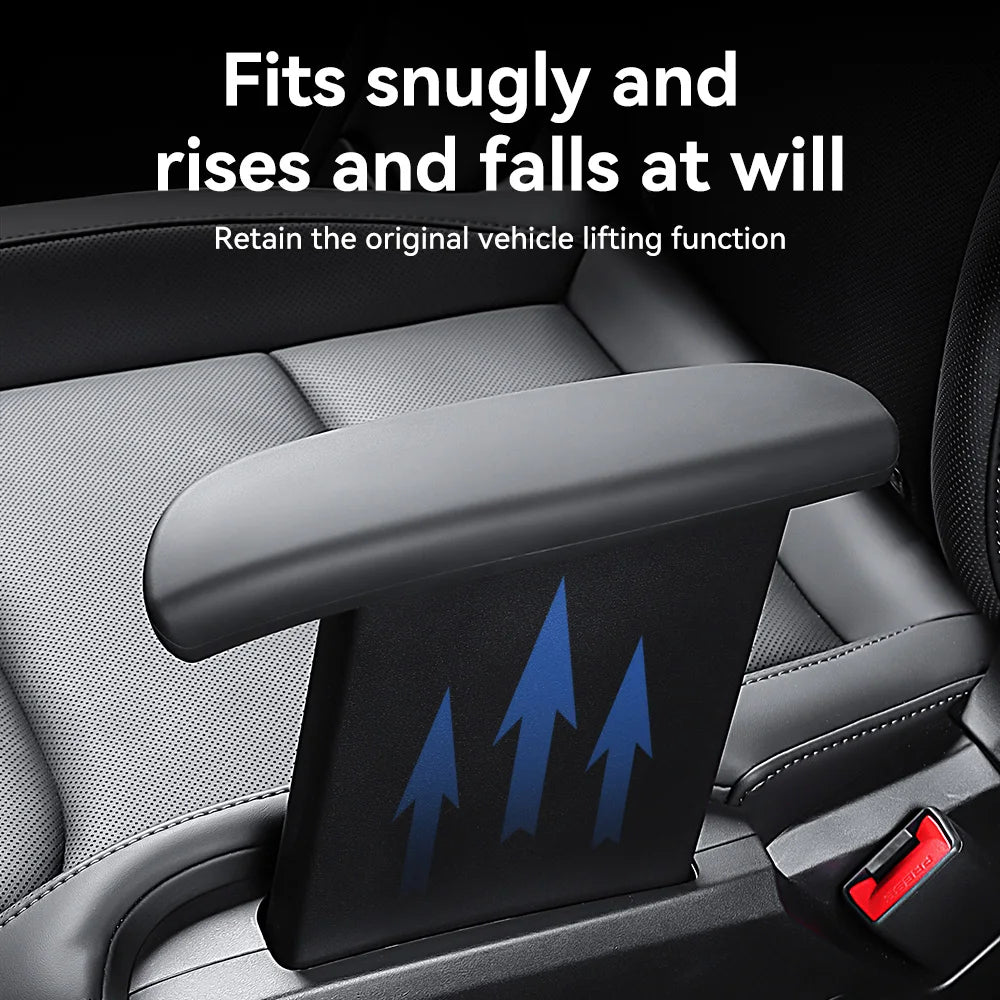 Silicone Armrest Protector Cover for Tesla Model YL Second Row Handrail