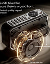 Portable Stereo Bass Bluetooth Speaker SANSUI F35 Vintage Bluetooth Speaker Mini Plug in Walkman Music Player Supports FM/TF/AUX