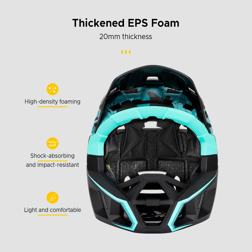 Adult Full Face Downhill Mountain Bike Helmet