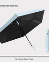 Ultra lightweight and portable automatic umbrella for women, suitable for both weather and sun protection