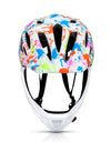 Adjustable Breathable  Bike Helmets  Lightweight Full Face Bicycle Helmet with LED Light 16 Openings for 46-54cm Head