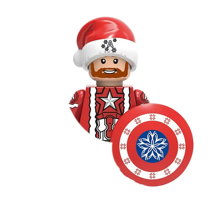 Movie Christmas Halloween Assemble Building Blocks Brick Mini Action Figure Character Figurine Brick Toys Birthday Gift