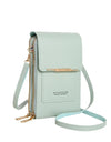 Touch Screen Mobile Phone Purse Soft Leather Shoulder Bag Female Handbags Cheap Small Wallet Crossbody Bags