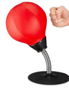 Stress Buster Desktop Punching Bag With Suctions PU Inflatable Stress Relief Boxing Ball Muay Tai MMA Exercise Sports Equipment