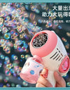 Electric Automatic Led Light Bubble Machine Bubbles Gun Summer Beach Bath