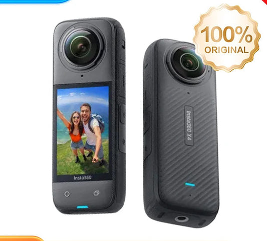 Insta360 X4 8K Waterproof 360 Action Camera with AI Stabilization and Removable Lens Guards