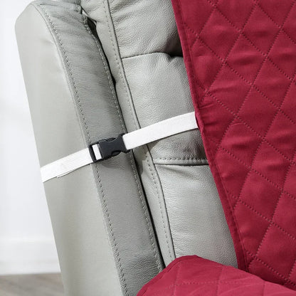 1 Seater Recliner Sofa Cushion Quilted Anti-Slip Recliner Chair Cover Mat Furniture Protector Couch Cover Pet Sofa Cushions