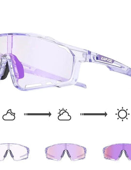 Photochromic Women Men Cycling Glasses MTB Mountain Road Bike Riding Sunglasses Outdoor Sports Goggles Bicycle Eyewear