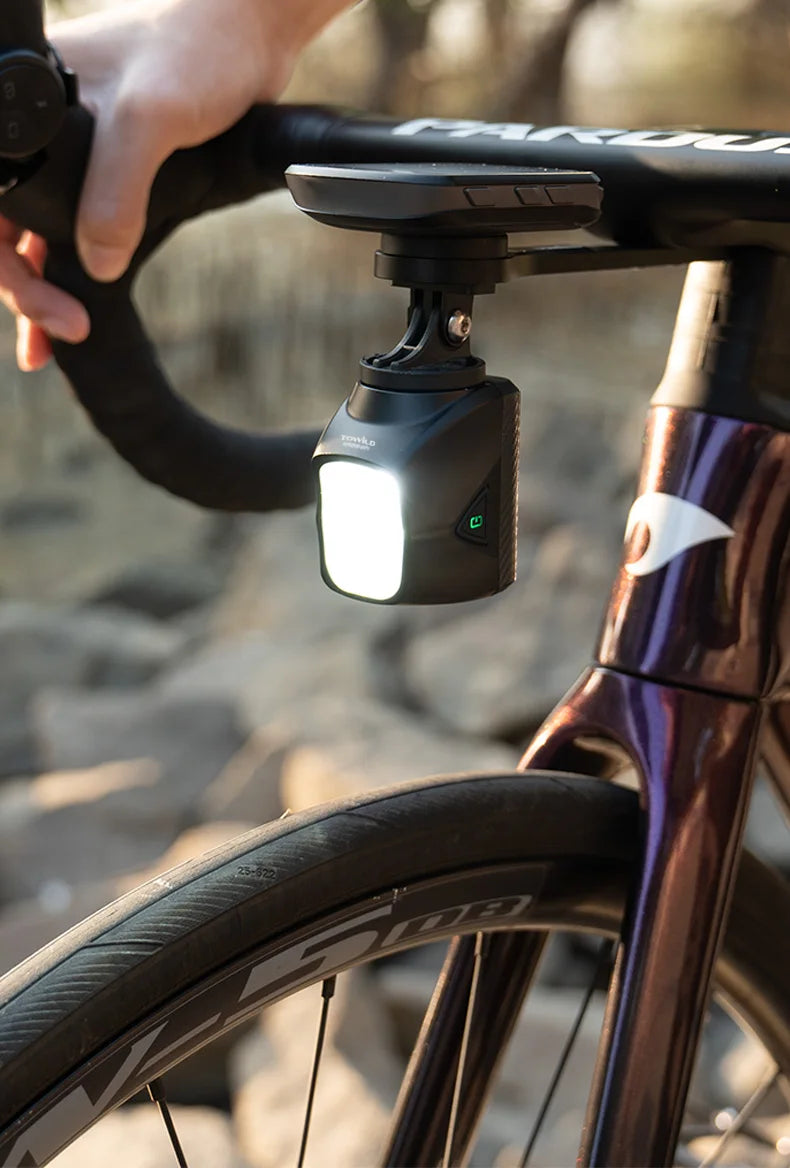 Bike Lights With Focus/Flood Beam 1900LM Rechargeable Led Bicycle Front Lights IPX6 As Power Bank Mtb Cycling Headlight