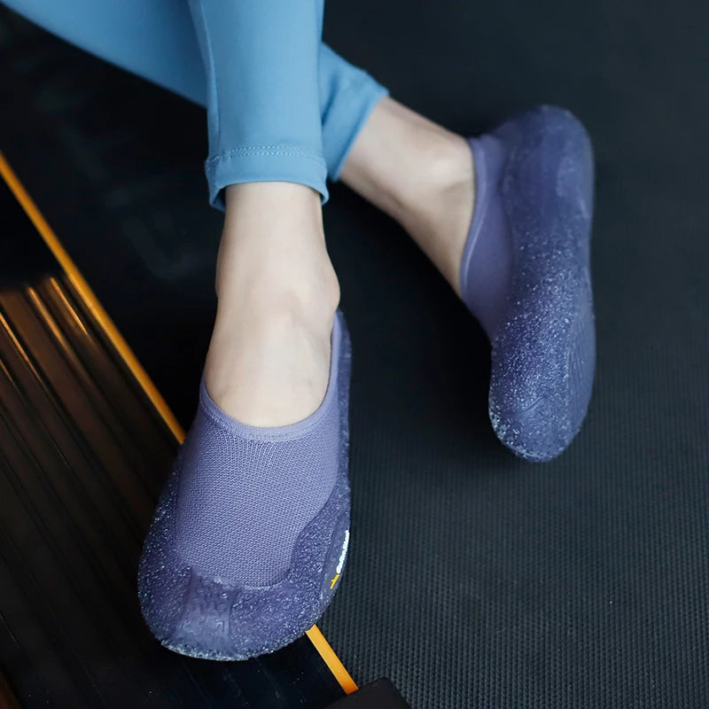 Silent Indoor Gym Yoga Jump Rope Dance Anti slip Shock Absorbent Soft Bottom Lightweight Breathable Sports Shoes