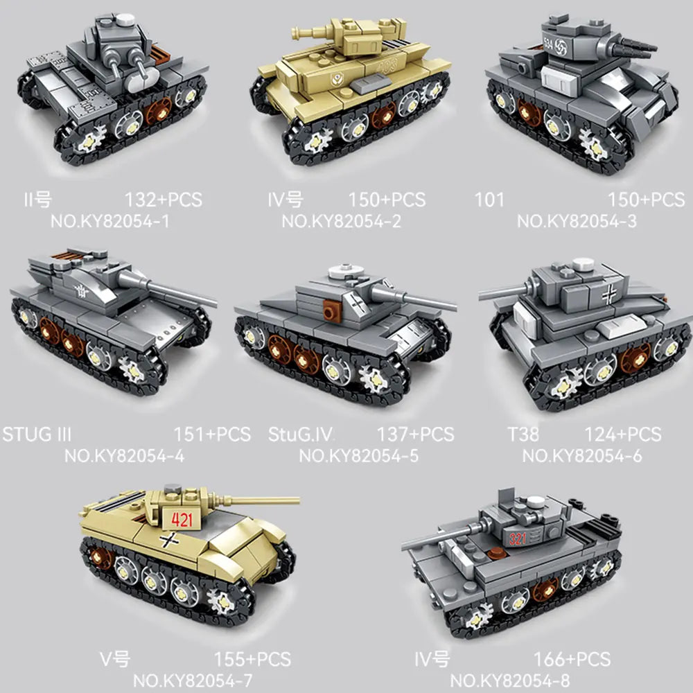 Aircraft Tank Aircraft Carrier MODERN EOLIPMENT MODERN WAR INFORMATION WW2 Military Model Building Blocks Bricks for Boy