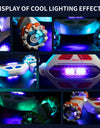 RC Stunt Car With Music Lights Double Remote Control 360° Degree Rotation Off Road Kids Rc Drift Car Toy