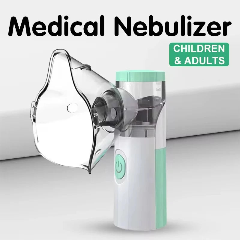 Medical Silent Mesh Nebulizer Handheld Asthma Inhaler Atomizer  Health Care Mini Portable Nebulizer Humidifier