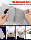 Red Light Heating Vibration Massage Inflatable Belt Airbag Support Air Decompression Back Brace Adjustable Waist Support Belt
