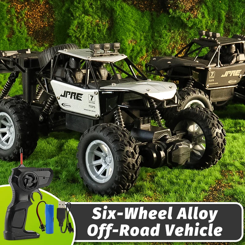 1 to 18 Scale Six Wheel Drive Remote Control Off Road Climbing Truck
