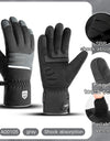 Autumn Winter Outdoor Cycling Durable Velvet Cold Resistant Warm Gloves Touchscreen Waterproof Windproof Anti-slip Gloves