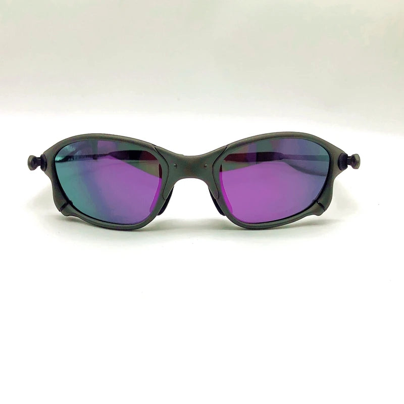 Polarized Sunglasses Cycling Glasses UV400 Fishing Sunglasses Metal Bicycle Goggles Cycling Eyewear Riding Glasses