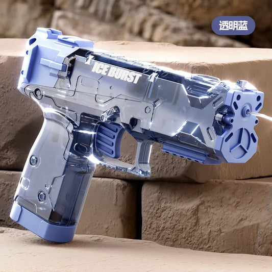 High Pressure Mini Water Gun Manual Outdoor Beach Toy Gun Mechanical Continuous Fire Small Water Gun