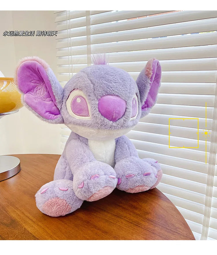 Disney Cartoon Purple Stitch Doll Star  Kawaii Plush Toy Girl's Birthday Doll Girlfriend Valentine's Day Gift 25cm/30cm/45cm