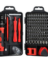 115 in 1 Magnetic Precision Screwdriver Set Mini Repair Tool Kit for Computer Laptop Cell Phone PC MacBook Household Repair Tool
