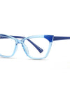 Prescription glasses lunette reading glasses blue light blocking women's eyepieces blue filter