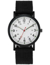 Men Business Leather Calendar Watch Men's Fake Three Eye Luminous Quartz