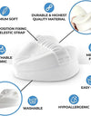 Memory Cotton Leg Pillow Sleeping Orthopedic Sciatica Back Hip Body Joint Pain Relief Thigh Leg Pad Cushion Home Memory Foam