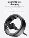 R02 Smart Ring Military Grade Titanium Steel Shell Health Monitoring IP68 & 3ATM Waterproof Multi-sport Modes